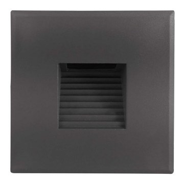 LED Spoljašnje osvetljenje za stepenište DECENTLY LED/1,5W/230V 3000/4000/6000K IP44 antracit