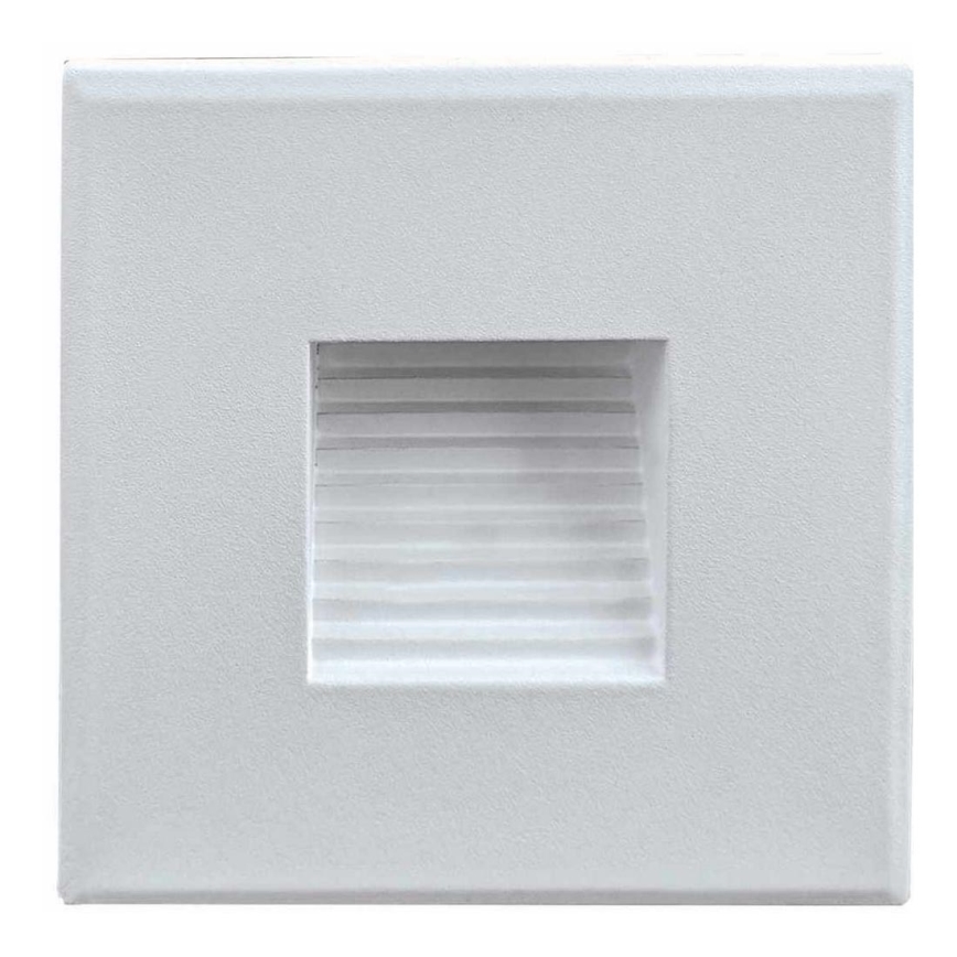 LED Spoljašnje osvetljenje za stepenište DECENTLY LED/1,5W/230V 3000/4000/6000K IP44 bela