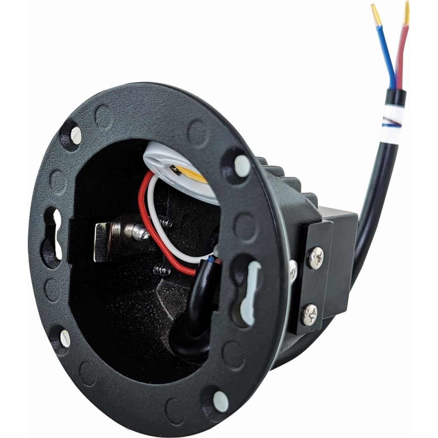 LED Spoljašnje osvetljenje za stepenište DECENTLY LED/1,5W/230V 3000/4000/6000K IP44 crno