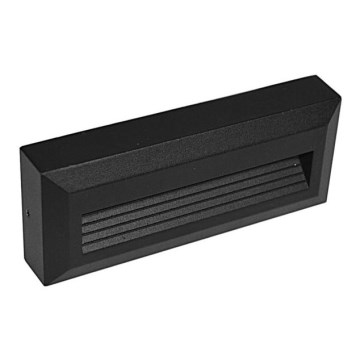 LED Spoljašnje osvetljenje za stepenište KORA LED/1,2W/230V IP54 4000K crno