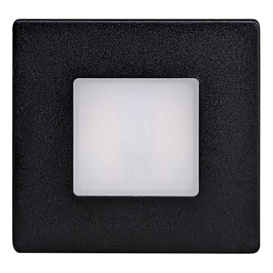 LED Spoljašnje osvetljenje za stepenište LED/1,7W/230V 3000/4000/6000K IP54 crno