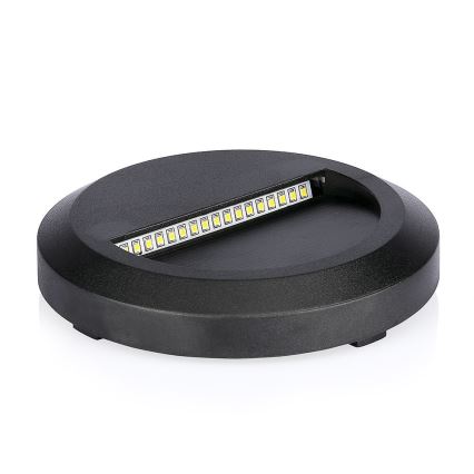 LED Spoljašnje osvetljenje za stepenište LED/2W/230V IP65 3000K crno