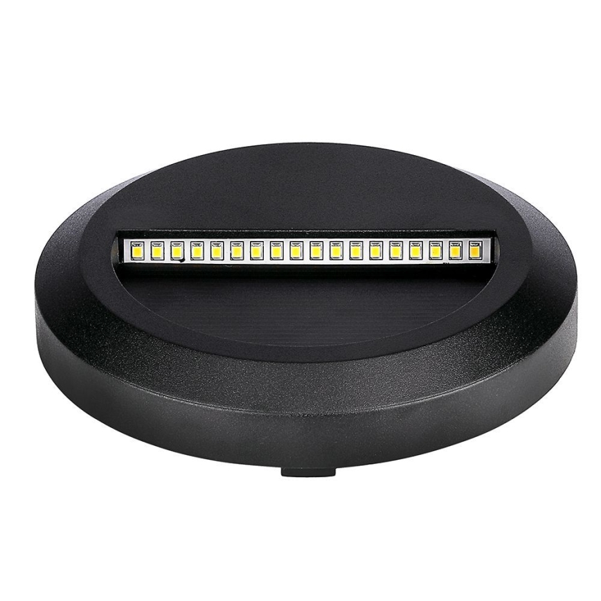 LED Spoljašnje osvetljenje za stepenište LED/2W/230V IP65 3000K crno