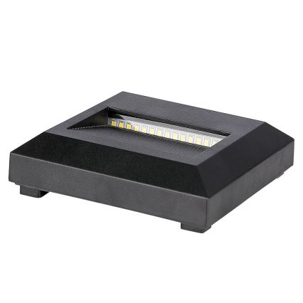 LED Spoljašnje osvetljenje za stepenište LED/2W/230V IP65 3000K crno