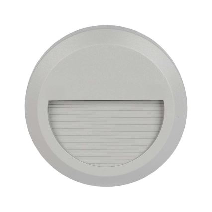 LED Spoljašnje osvetljenje za stepenište LED/2W/230V IP65 3000K sivo