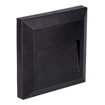LED Spoljašnje osvetljenje za stepenište LED/2W/230V IP65 4000K crno