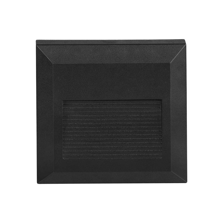 LED Spoljašnje osvetljenje za stepenište LED/2W/230V IP65 4000K crno