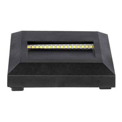 LED Spoljašnje osvetljenje za stepenište LED/2W/230V IP65 4000K crno