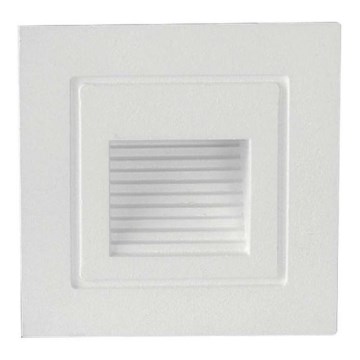 LED Spoljašnje osvetljenje za stepenište LED/3W/230V 3000K IP65 bela