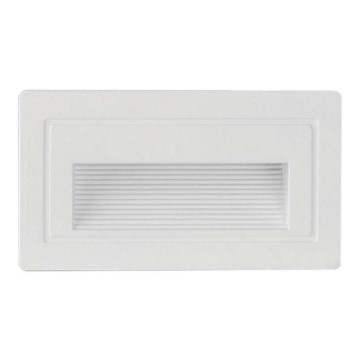 LED Spoljašnje osvetljenje za stepenište LED/3W/230V 3000K IP65 bela