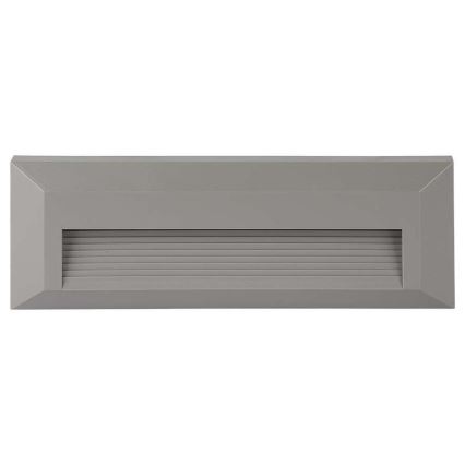 LED Spoljašnje osvetljenje za stepenište LED/3W/230V 4000K IP65 sivo