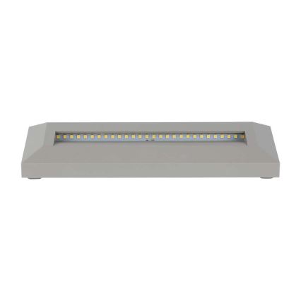 LED Spoljašnje osvetljenje za stepenište LED/3W/230V IP65 3000K sivo