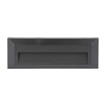 LED Spoljašnje osvetljenje za stepenište LED/3W/230V IP65 4000K crno