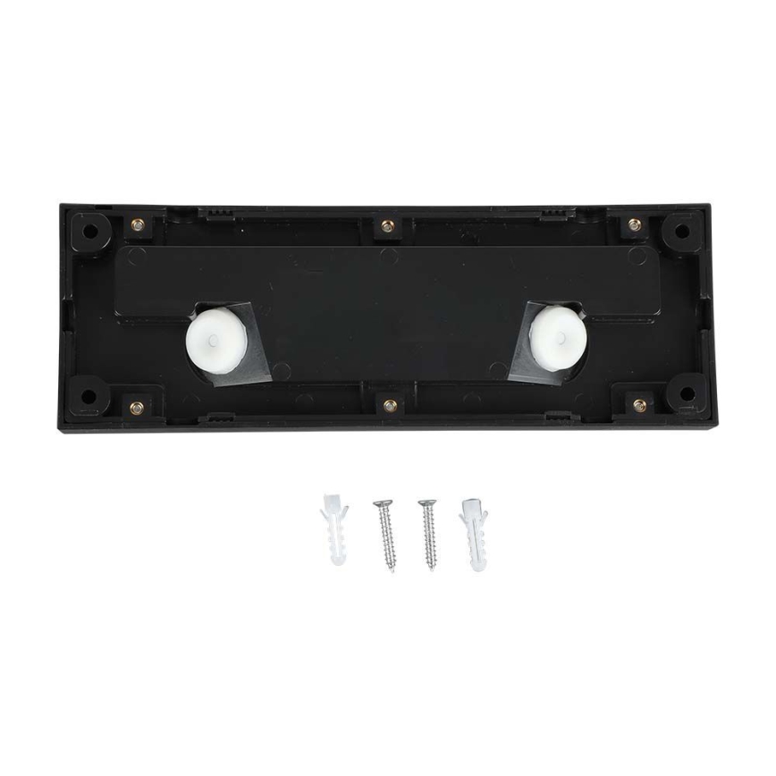 LED Spoljašnje osvetljenje za stepenište LED/3W/230V IP65 4000K crno