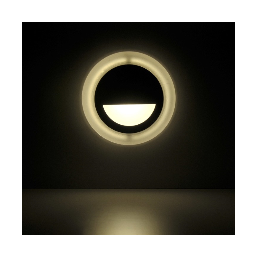 LED Spoljašnje osvetljenje za stepenište Q4 LED/3W/230V IP44