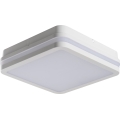 LED spoljašnje plafonsko svetlo sa senzorom pokreta BENO LED/12/18W/230V 3000/3500/4000K IP65 belo kvadratno