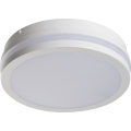 LED spoljašnje plafonsko svetlo sa senzorom pokreta BENO LED/12/18W/230V 3000/3500/4000K IP65 belo okruglo
