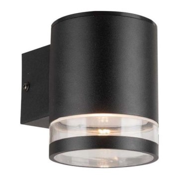 LED spoljašnje solarno zidno svetlo LED/1W/3,7V 3000K IP54 1200 mAh crna