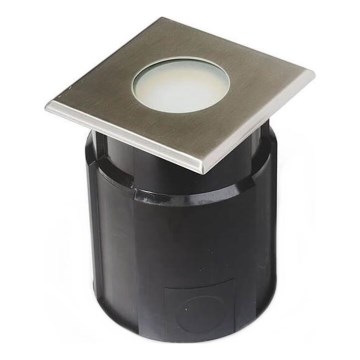 LED Spoljašnje ugradbeno svetlo EASY CONNECT 1xGU10/4W/230V 3000K IP65 uglast