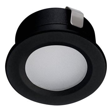 LED Spoljašnje ugradbeno svetlo IMBER LED/1W/12V 6500K pr. 3 cm 30 lm IP65 crno