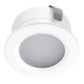 LED Spoljašnje ugradbeno svetlo IMBER LED/1W/12V 6500K pr. 3 cm 40 lm IP65 bela