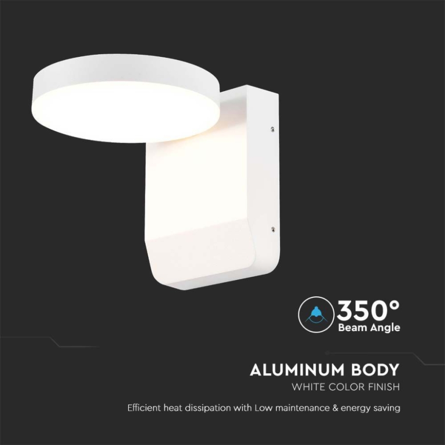 LED spoljašnje zidno fleksibilno svetlo LED/17W/230V IP65 4000K belo