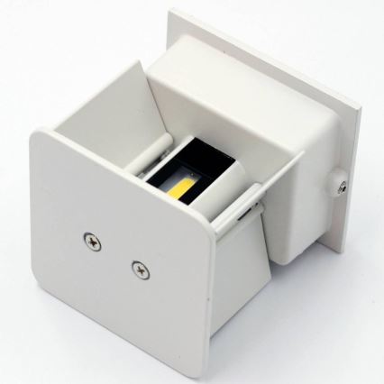 LED spoljašnje zidno svetlo 2xLED/3W/230V IP54 belo