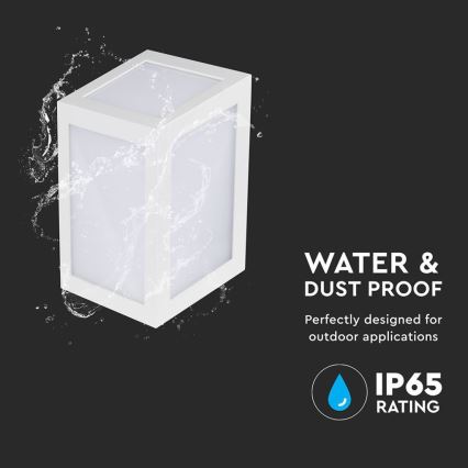 LED spoljašnje zidno svetlo LED/12W/230V 3000K IP65 bela