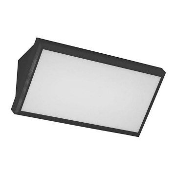 LED spoljašnje zidno svetlo LED/12W/230V 4000K IP65 crna