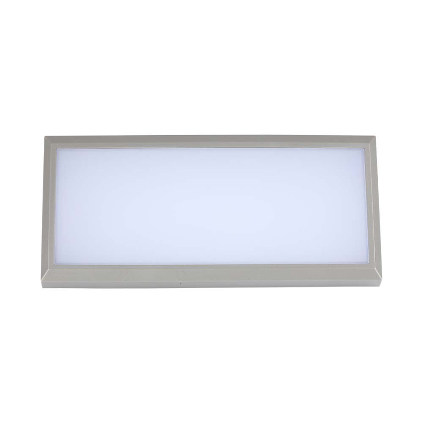 LED spoljašnje zidno svetlo LED/12W/230V 4000K IP65 sivo