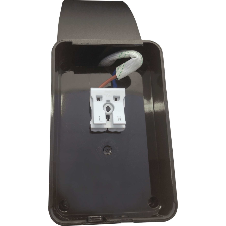 LED spoljašnje zidno svetlo LED/15W/230V IP54 crna