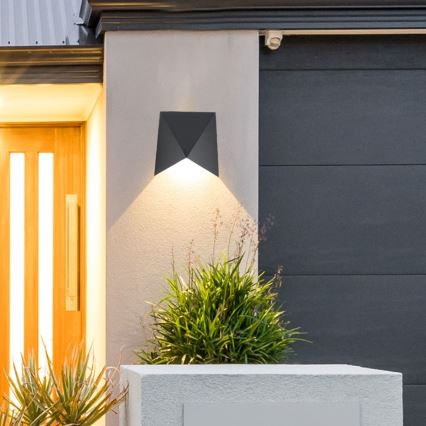 LED spoljašnje zidno svetlo LED/5W/230V 4000K IP65 crno