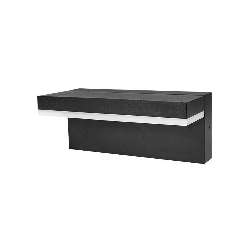 LED spoljašnje zidno svetlo LED/9W/230V 4000K IP44 crna