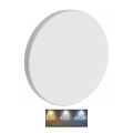 LED spoljašnje zidno svetlo PIATTA LED/18W/230V 3000/4000/6000K prečnik 25 cm IP44, belo
