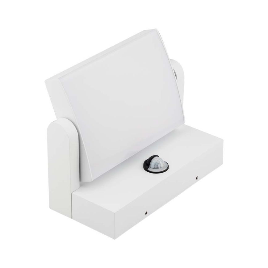 LED spoljašnje zidno svetlo sa senzorom LED/17W/230V 3000K IP65 belo