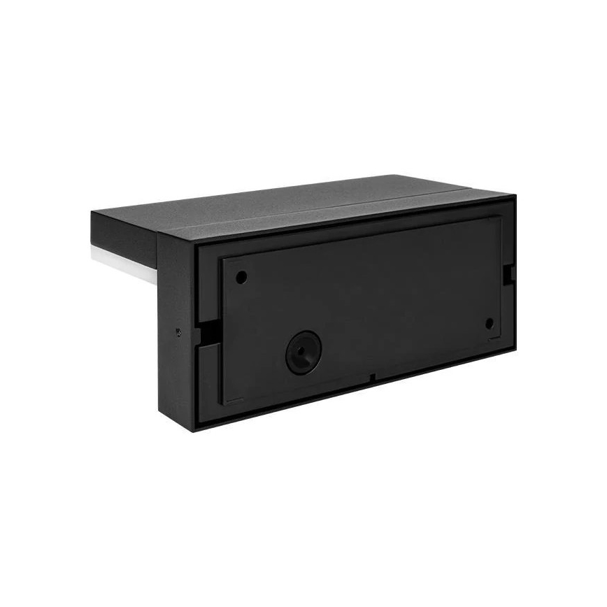 LED spoljašnje zidno svetlo sa senzorom LED/9W/230V 4000K IP44 crna