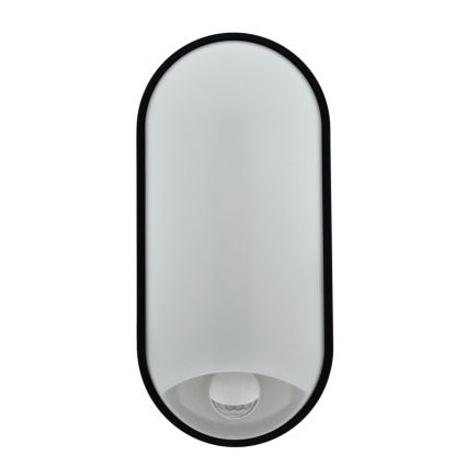 LED prigušiva spoljašnje zidno svetilo sa senzorom pokreta LED/12/15/18W/230V 3000K/4000K/6500K IP65 crna/bela