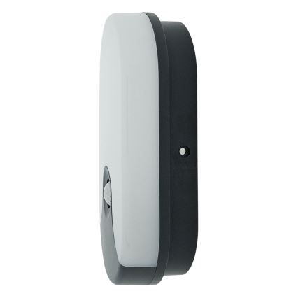 LED spoljašnje zidno svetlo sa senzorom pokreta LED/18W/230V IP44 antracit