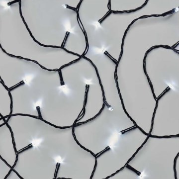 LED spoljašnji božićni lanac 100xLED/10m IP44 hladno belo