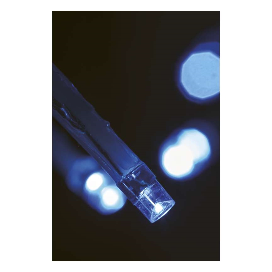 LED spoljašnji božićni lanac CHAIN 180xLED/8 funkcija 8m IP44 hladno belo