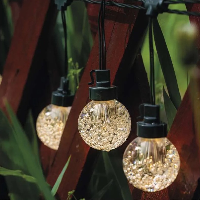 LED Spoljašnji dekorativni lanac 20xLED/12,6m IP44 topla bela