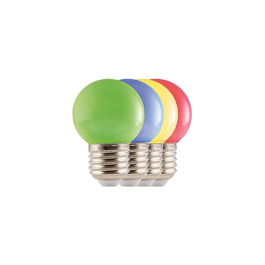 LED Spoljašnji lanac EASY CONNECT 8xE27 5m IP44 šareni