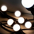 LED Spoljašnji lanac EASY CONNECT 8xE27 5m IP44 topla bela