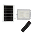 LED Spoljašnji prigušivi solarni reflektor LED/15W/3,2V IP65 4000K bela + Daljinski upravljač
