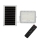 LED Spoljašnji prigušivi solarni reflektor LED/15W/3,2V IP65 6400K bela + Daljinski upravljač