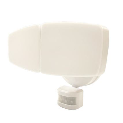 LED Spoljašnji reflektor sa senzorom LED/24W/230V 3000/4000/6000K IP54 bela