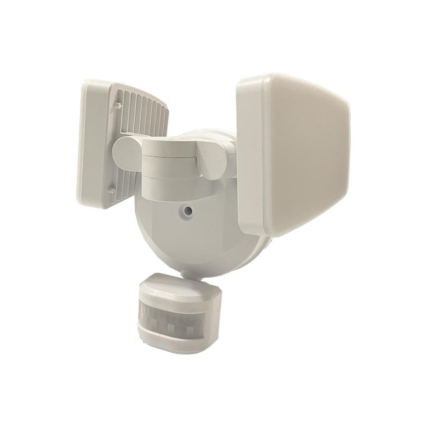 LED Spoljašnji reflektor sa senzorom LED/24W/230V 3000/4000/6000K IP54 bela
