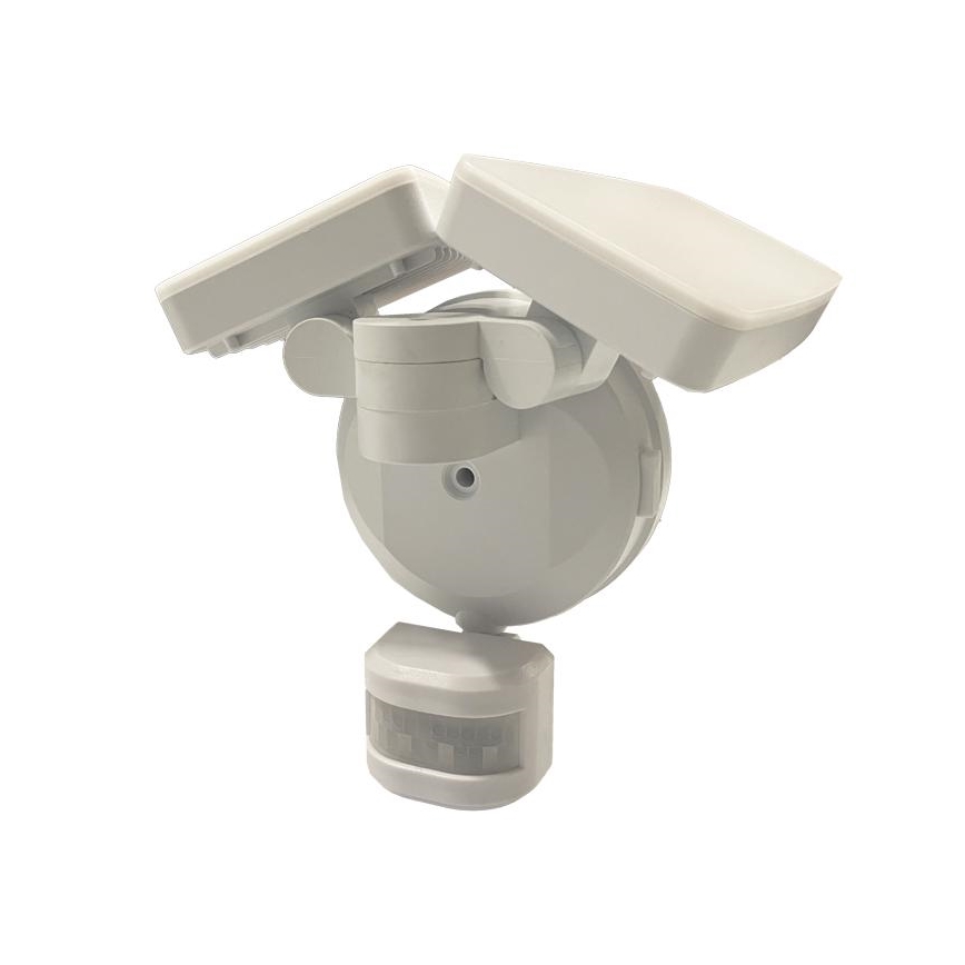LED Spoljašnji reflektor sa senzorom LED/24W/230V 3000/4000/6000K IP54 bela