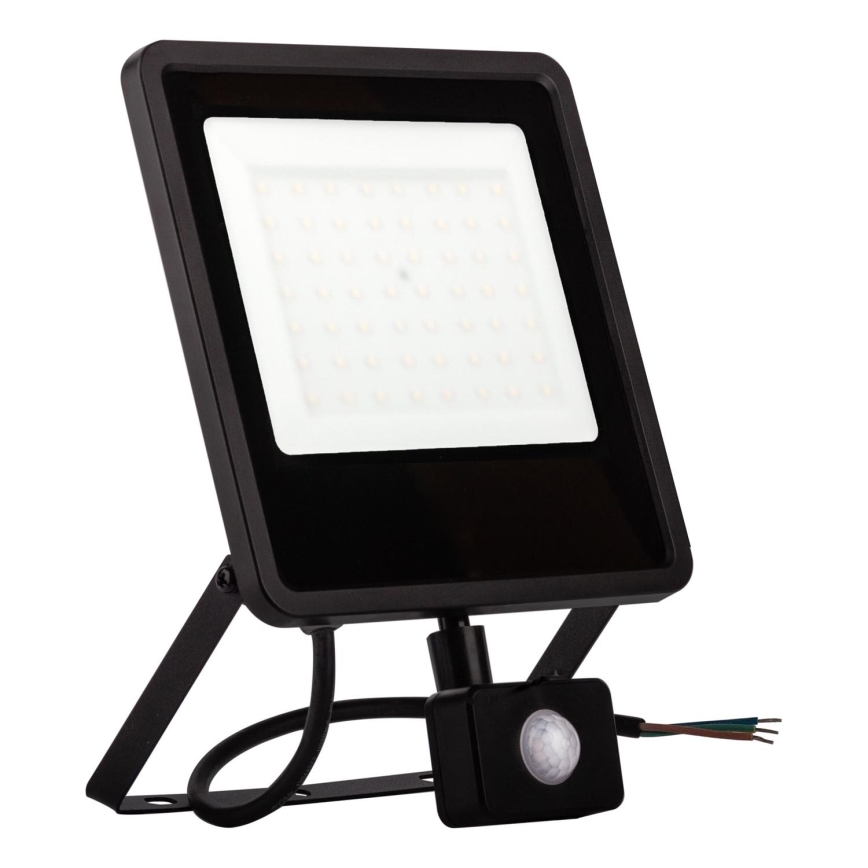 LED Spoljašnji reflektor sa senzorom LED/30W/230V 4000K IP65 crno
