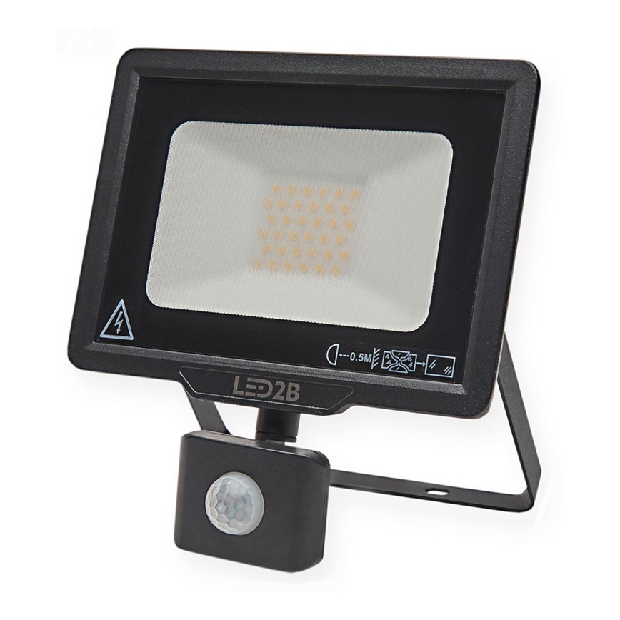 LED Spoljašnji reflektor sa senzorom LED/30W/230V 6500K IP44
